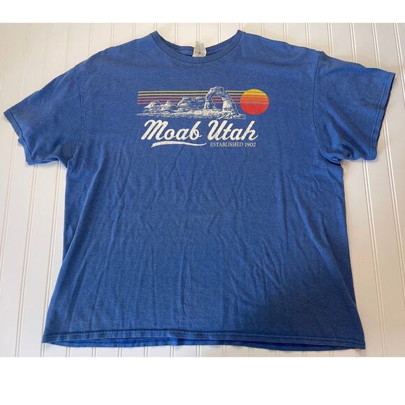 Vintage Moah Utah Delta Pro Weight T Shirt Size Adult Unisex XL - Picture 1 of 10